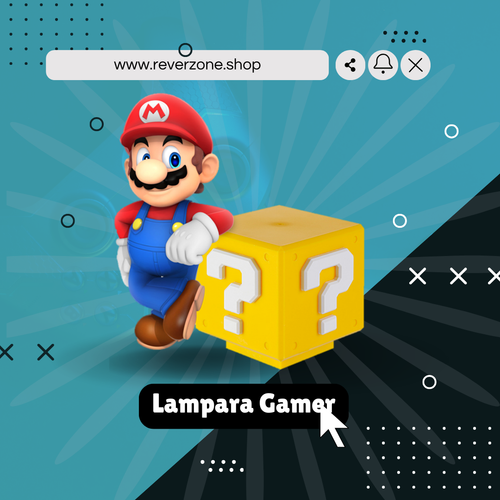 Lampara Recreativo - Mario Bros